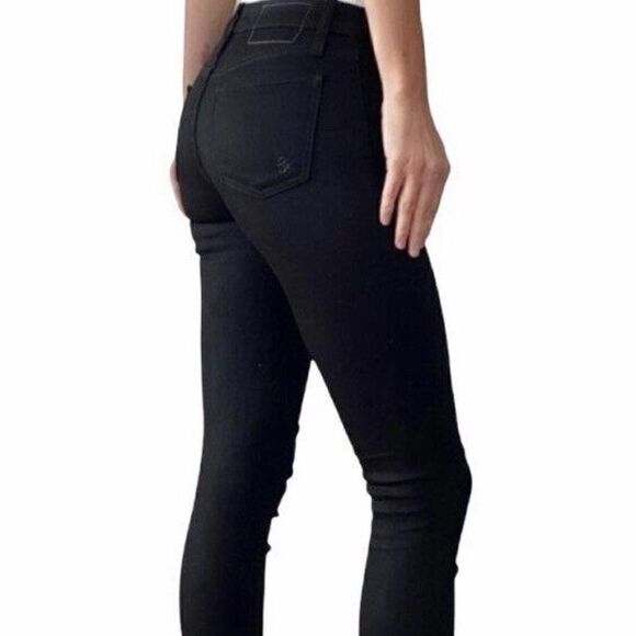 Lovers + Friends Ricky Skinny Jeans High Rise Size 28 With Defect NWT (7-8) - Picture 2 of 9